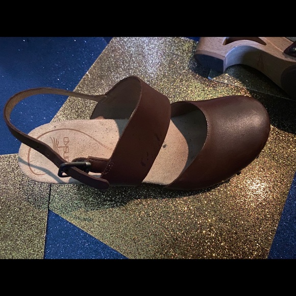 SOLD DANSKO VTG UNIQUE MARY JANE Clogs GORG - Picture 6 of 8